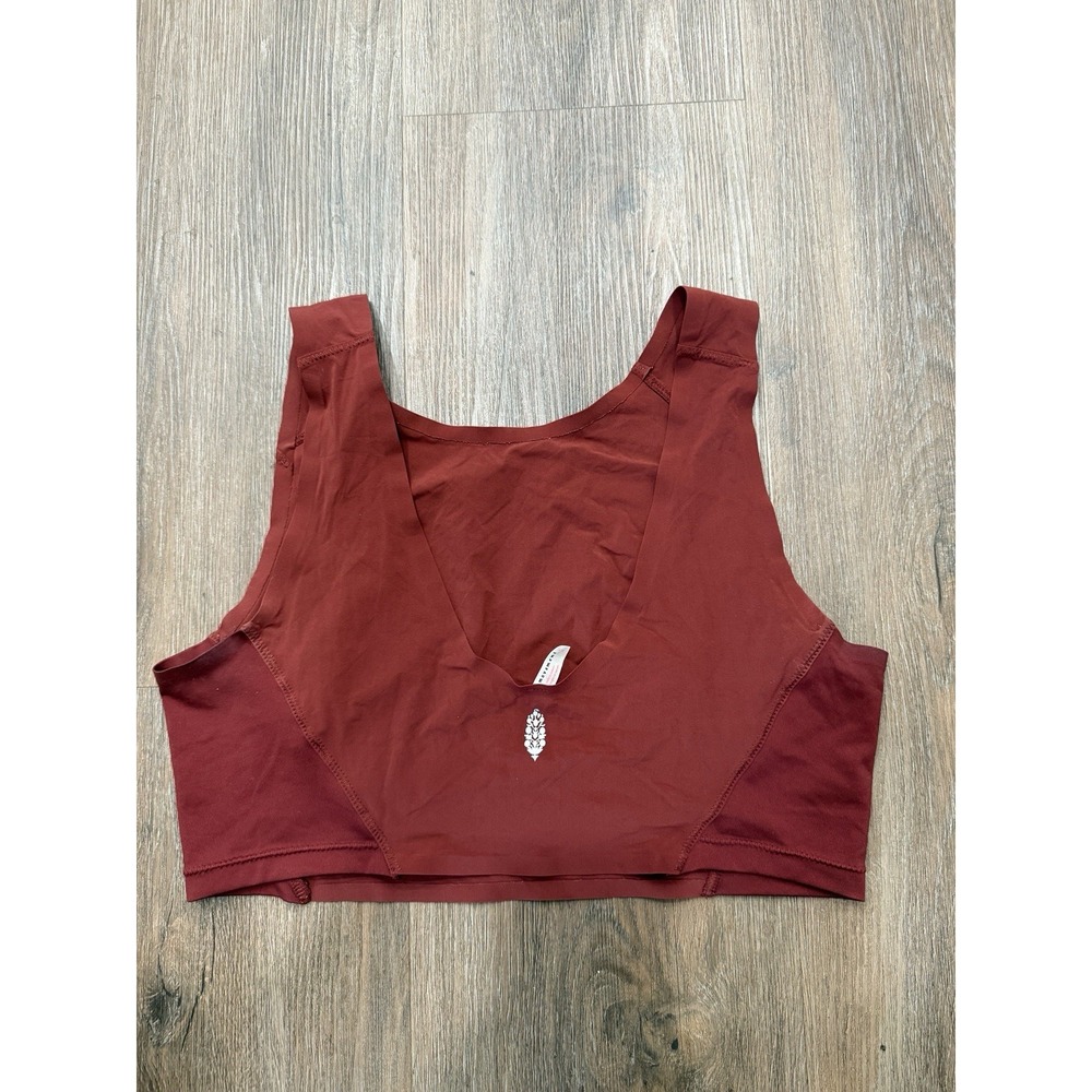 Free People Rust Red Tank Top